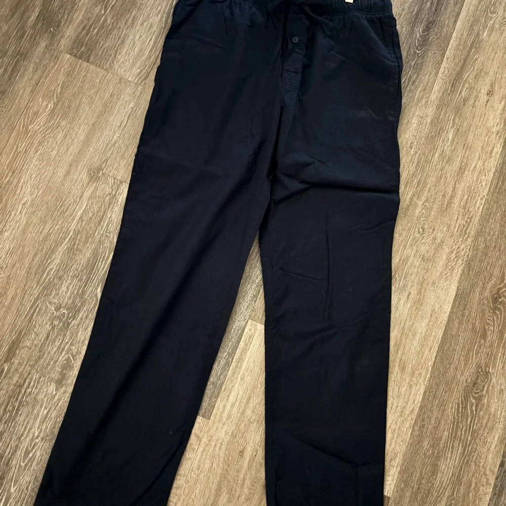 Men's Goodfellow & Co Navy Drawstring pajama / lounge Pants Sz S New